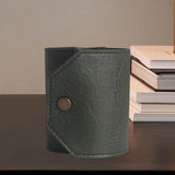 Maxbell Cash Wrap Wallet with Clasp Pouch Organizer for Holiday Business Travel Grey