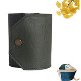 Maxbell Cash Wrap Wallet with Clasp Pouch Organizer for Holiday Business Travel Grey