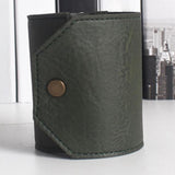 Maxbell Cash Wrap Wallet with Clasp Pouch Organizer for Holiday Business Travel Grey