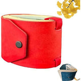 Maxbell Cash Wrap Wallet with Clasp Pouch Organizer for Holiday Business Travel Red