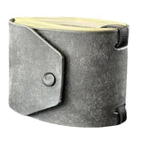 Maxbell Cash Wrap Wallet with Clasp Pouch Organizer for Holiday Business Travel Red