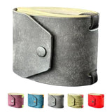 Maxbell Cash Wrap Wallet with Clasp Pouch Organizer for Holiday Business Travel Red