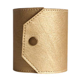 Maxbell Cash Wrap Wallet with Clasp Pouch Organizer for Holiday Business Travel Green