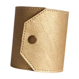 Maxbell Cash Wrap Wallet with Clasp Pouch Organizer for Holiday Business Travel Green