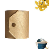 Maxbell Cash Wrap Wallet with Clasp Pouch Organizer for Holiday Business Travel Green