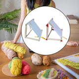 Maxbell Cross Stitch Frame Needlepoint Embroidery Frame Stand for Home Office Studio Metal Nut
