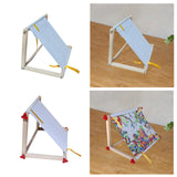Maxbell Cross Stitch Frame Needlepoint Embroidery Frame Stand for Home Office Studio Metal Nut
