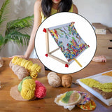 Maxbell Cross Stitch Frame Needlepoint Embroidery Frame Stand for Home Office Studio PP Nut