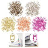 Maxbell 100 Pieces Paper Clips Notes Classified Clips for Personal Documents Journal Bronze