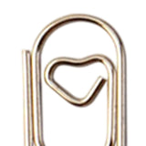 Maxbell 100 Pieces Paper Clips Notes Classified Clips for Personal Documents Journal Silver