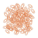 Maxbell 100 Pieces Paper Clips Notes Classified Clips for Personal Documents Journal Rose Gold