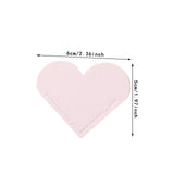 Maxbell PU Leather Heart Bookmark Clips Page Book Mark for Girls Book Lovers Readers White
