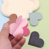Maxbell PU Leather Heart Bookmark Clips Page Book Mark for Girls Book Lovers Readers Pink