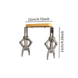 Maxbell Beehive Frame Gripper Grip Tool Compact Wooden Handle Beekeeping Tool
