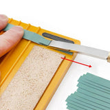 Maxbell Leather Beveler Sharpen DIY Kit Blade Sharpening Device for DIY Leathercraf