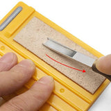 Maxbell Leather Beveler Sharpen DIY Kit Blade Sharpening Device for DIY Leathercraf