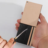Maxbell Leather Stropping Set Leather Sharpening Block Handmade for Grinding Machine