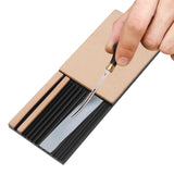 Maxbell Leather Stropping Set Leather Sharpening Block Handmade for Grinding Machine