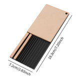 Maxbell Leather Stropping Set Leather Sharpening Block Handmade for Grinding Machine