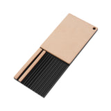 Maxbell Leather Stropping Set Leather Sharpening Block Handmade for Grinding Machine