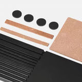 Maxbell Leather Stropping Set Leather Sharpening Block Handmade for Grinding Machine