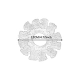 Maxbell Knitted Hair Tie Crochet Ponytail Holder Scrunchie for Gift Festival Wedding Light Purple