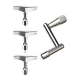 Maxbell 4x Drum Tuning Key Professional Hand Tool for Percussion Musical Instruments