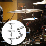 Maxbell 4x Drum Tuning Key Professional Hand Tool for Percussion Musical Instruments