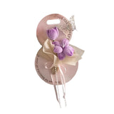 Maxbell Simulation Bouquet Mother's Day Gift for Graduation Valentine's Day Birthday Purple