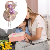 Maxbell Simulation Bouquet Mother's Day Gift for Graduation Valentine's Day Birthday Purple