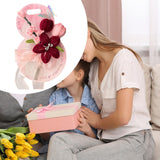 Maxbell Simulation Bouquet Mother's Day Gift for Graduation Valentine's Day Birthday Red