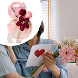 Maxbell Simulation Bouquet Mother's Day Gift for Graduation Valentine's Day Birthday Red