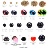 Maxbell 792 Pieces Safety Eyes and Noses Decor for Arts Plush Animals Plush Toy Bear