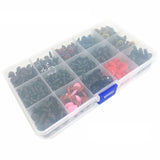 Maxbell 792 Pieces Safety Eyes and Noses Decor for Arts Plush Animals Plush Toy Bear