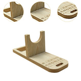 Maxbell Hot Glue Tool Holder Wooden for Arts Crafts DIY Quickly Home Repairs Sealing