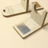 Maxbell Hot Glue Tool Holder Wooden for Arts Crafts DIY Quickly Home Repairs Sealing