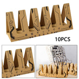 Maxbell 10x Model Pieces Shelves Placing Rack for Models Making Action Figures