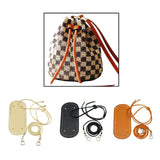 Maxbell Bag Bottom Base with Shoulder Strap and Drawstring for Purse Tote Bag Making Apricot