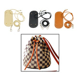 Maxbell Bag Bottom Base with Shoulder Strap and Drawstring for Purse Tote Bag Making Apricot