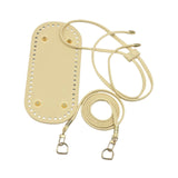 Maxbell Bag Bottom Base with Shoulder Strap and Drawstring for Purse Tote Bag Making Apricot