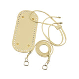 Maxbell Bag Bottom Base with Shoulder Strap and Drawstring for Purse Tote Bag Making Apricot