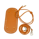 Maxbell Bag Bottom Base with Shoulder Strap and Drawstring for Purse Tote Bag Making Brown