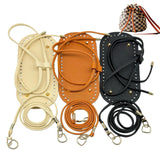 Maxbell Bag Bottom Base with Shoulder Strap and Drawstring for Purse Tote Bag Making Brown