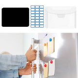 Maxbell Rubber Magnetic Sheets Gift Smooth with Storage Bag for Business Home Office 2 Pieces Sheets