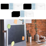 Maxbell Rubber Magnetic Sheets Gift Smooth with Storage Bag for Business Home Office 2 Pieces Sheets