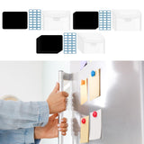 Maxbell Rubber Magnetic Sheets Gift Smooth with Storage Bag for Business Home Office 2 Pieces Sheets