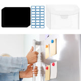 Maxbell Rubber Magnetic Sheets Gift Smooth with Storage Bag for Business Home Office 6 Pieces Sheets