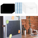 Maxbell Rubber Magnetic Sheets Gift Smooth with Storage Bag for Business Home Office 12 Pieces Sheets