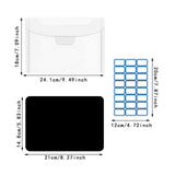 Maxbell Rubber Magnetic Sheets Gift Smooth with Storage Bag for Business Home Office 12 Pieces Sheets