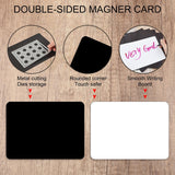 Maxbell Rubber Magnetic Sheets Gift Smooth with Storage Bag for Business Home Office 12 Pieces Sheets